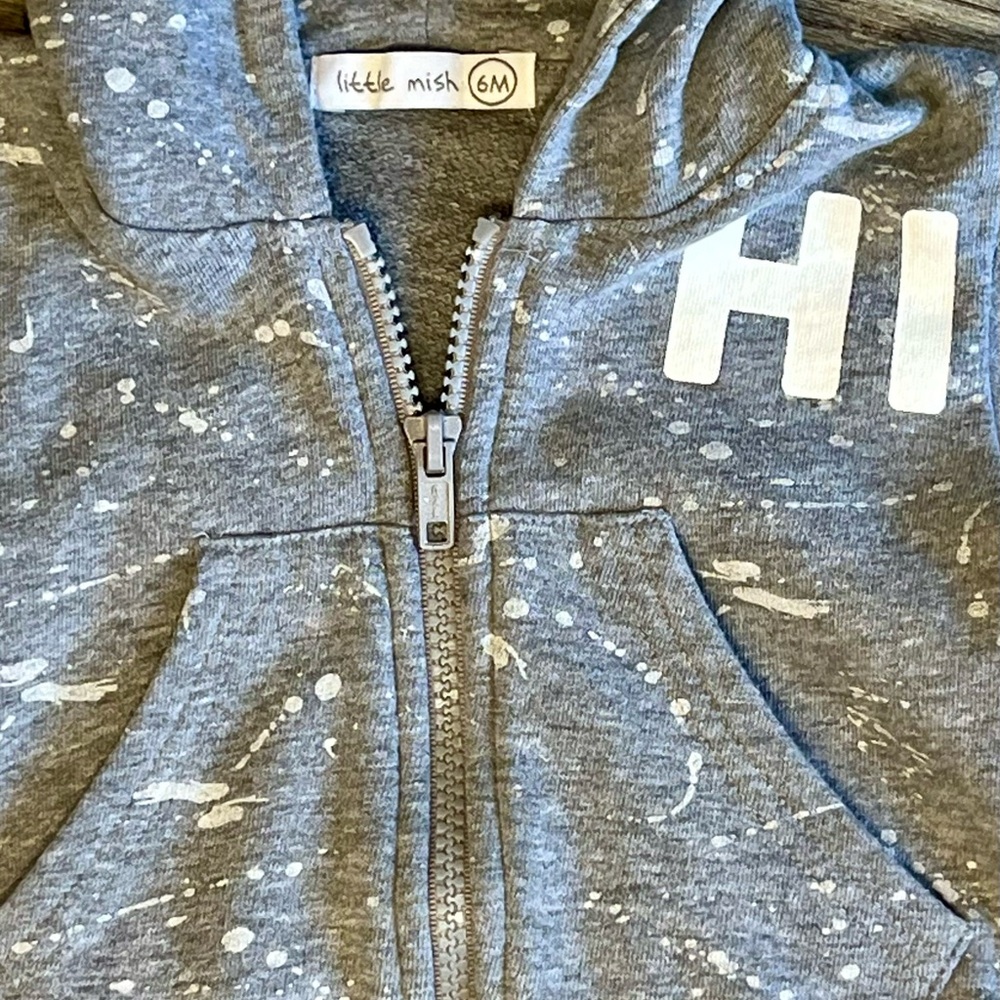 Little Mish Splatter Paint Hoodie - Picture 3 of 3